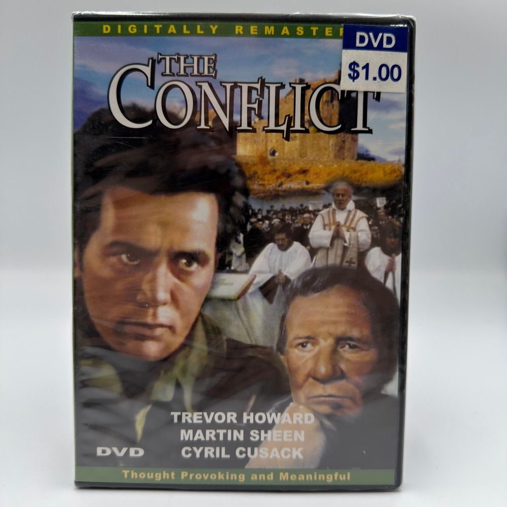 The Conflict DVD Martin Sheen Trevor Howard Cyril Cusack Digiview Remastered NEW